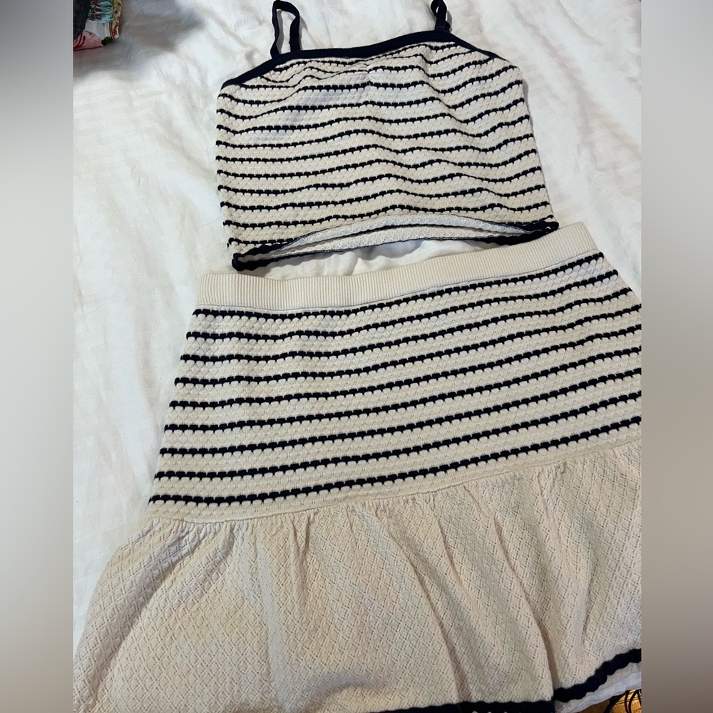 Nautical skirt set